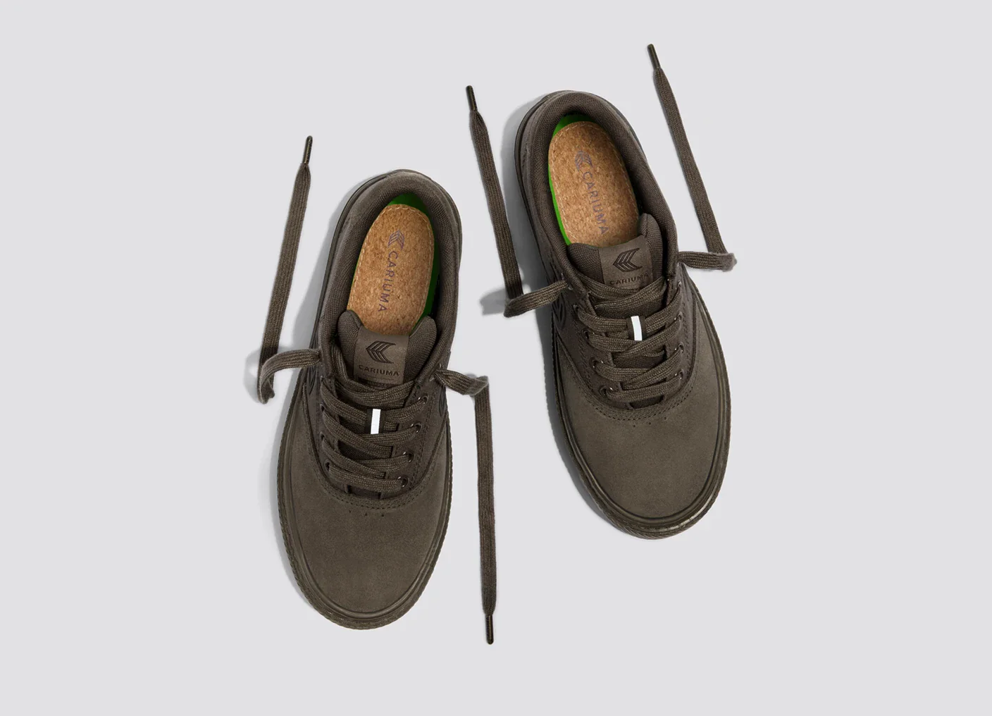 NAIOCA PRO All Teak Suede and Canvas Sneaker - Image 7