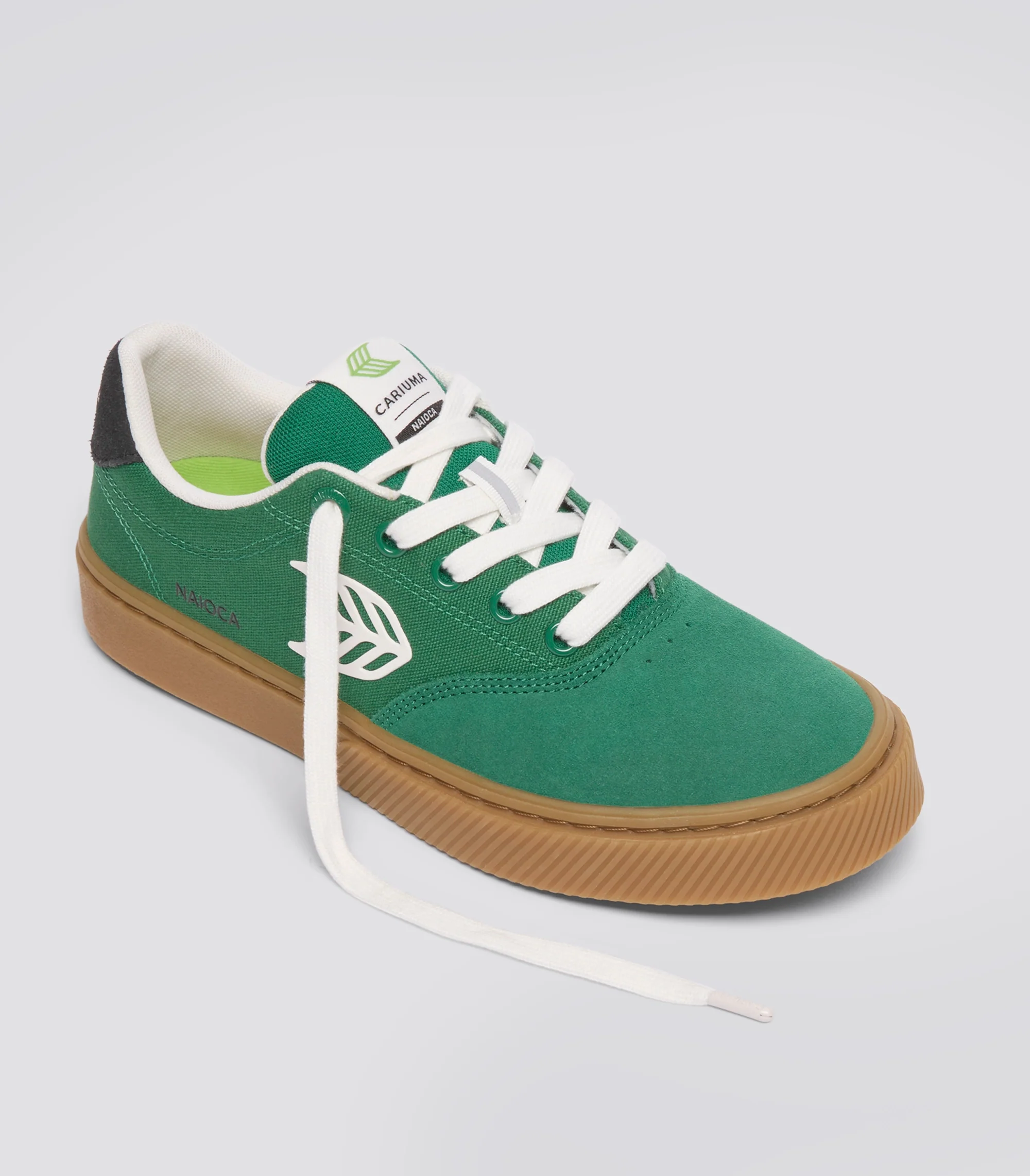 NAIOCA PRO Suede and Canvas Lush Green - Image 2