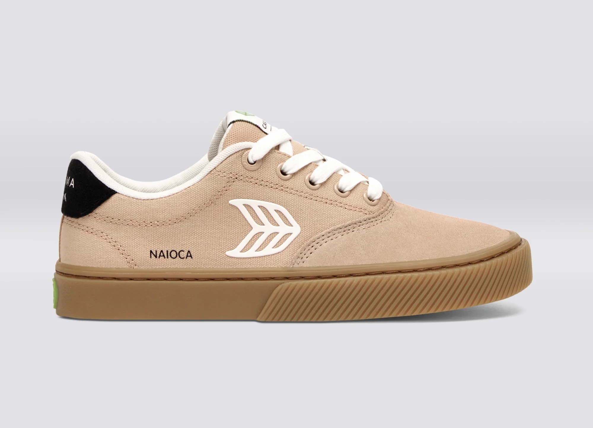 NAIOCA PRO Suede and Canvas Stripe Desert Taupe - Image 3