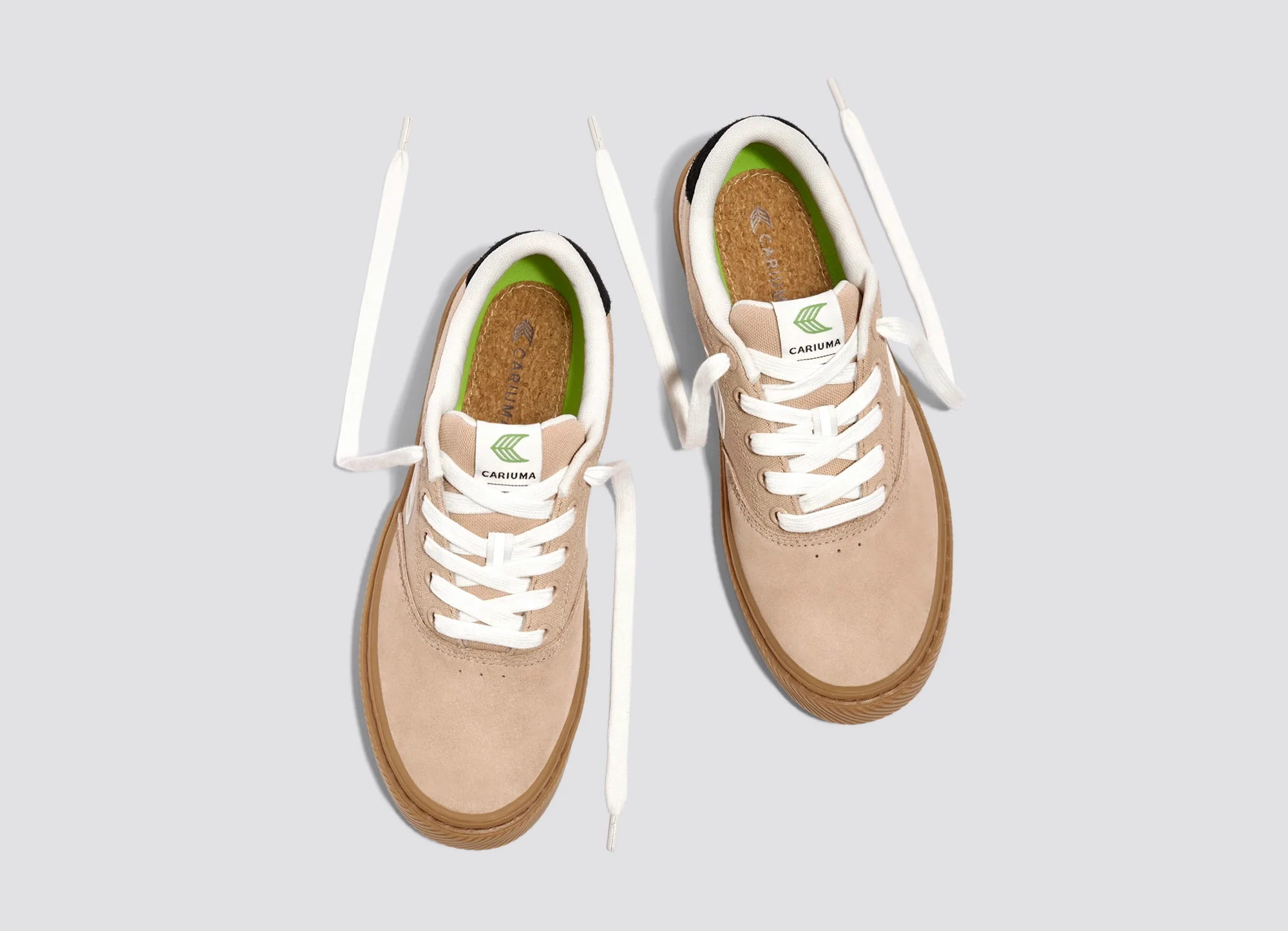 NAIOCA PRO Suede and Canvas Stripe Desert Taupe - Image 7