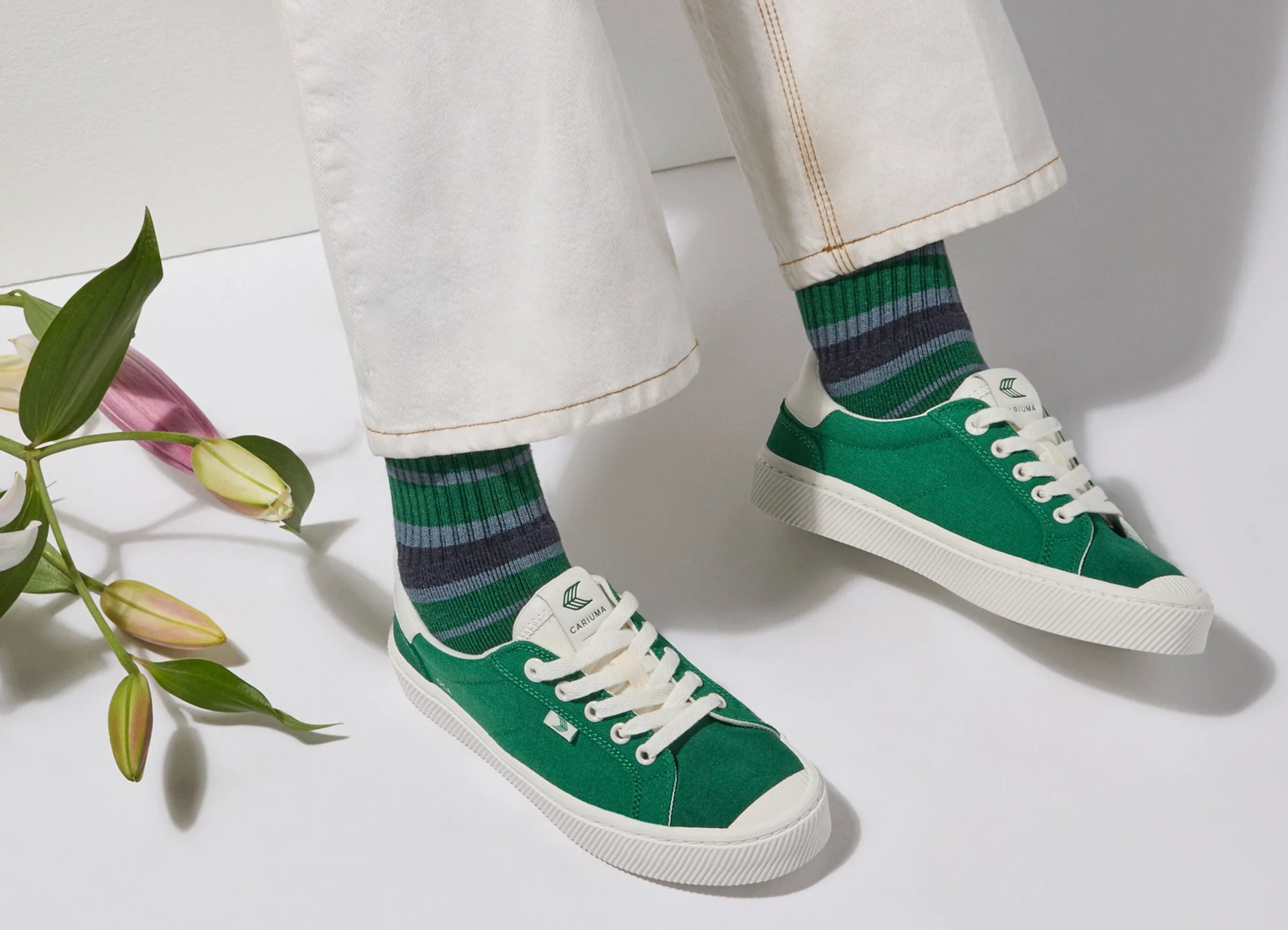 OCA 2.0 Nylon and Suede Lush Green - Image 9