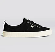OCA Low Baskets en daim noir - Image 11