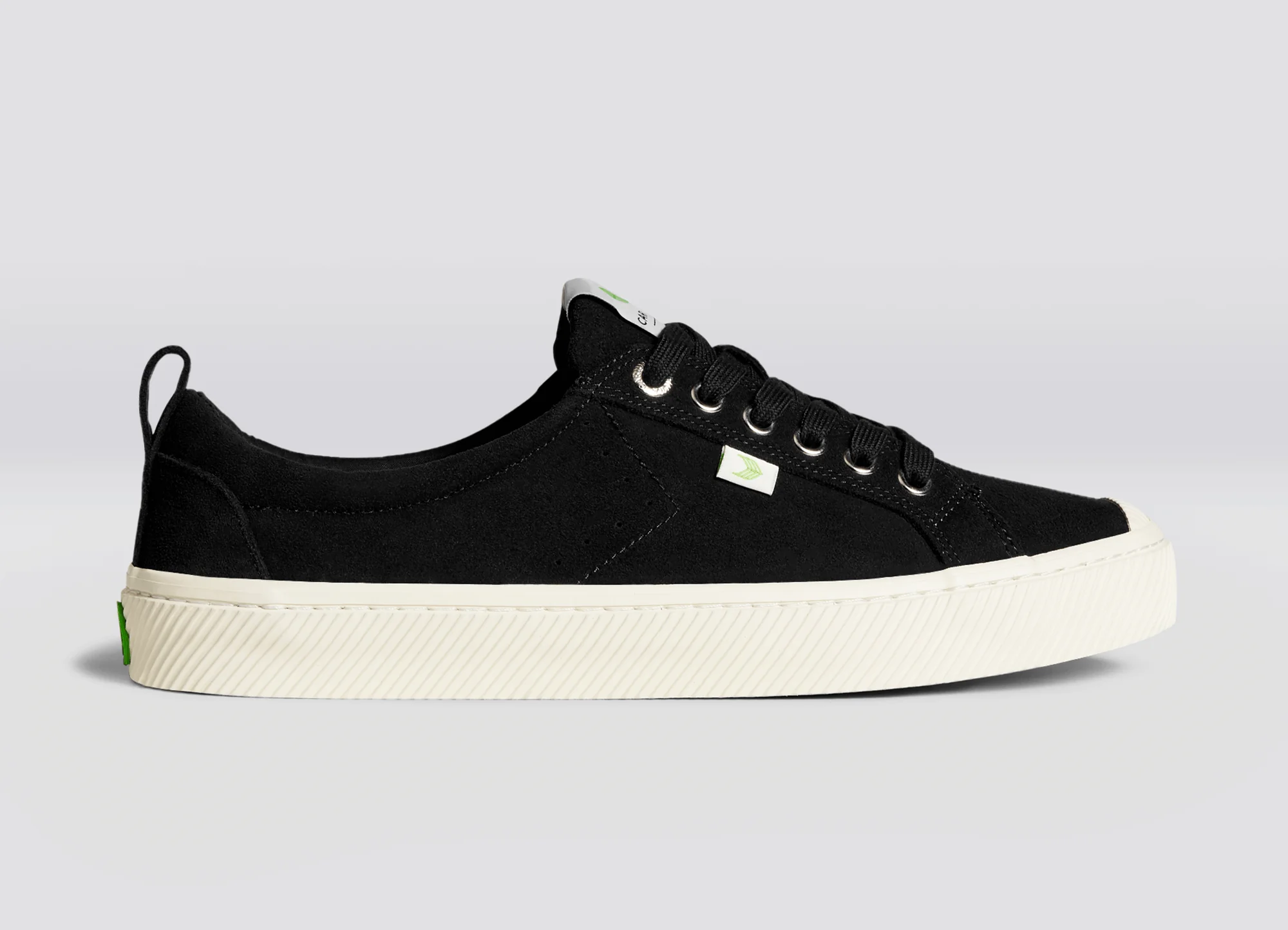 OCA Low Baskets en daim noir - Image 3