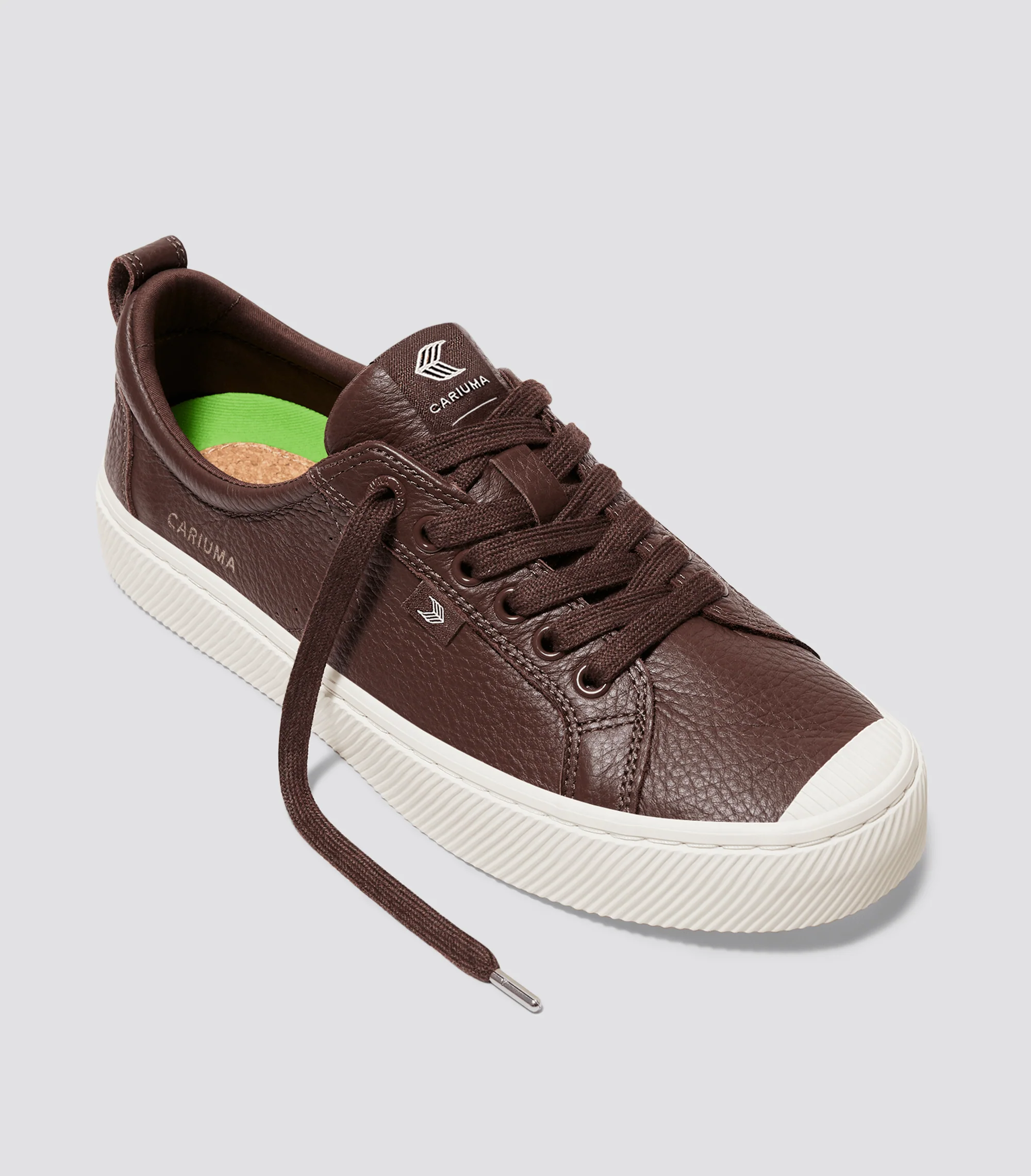OCA Low Brown Premium Leather Sneaker - Image 11