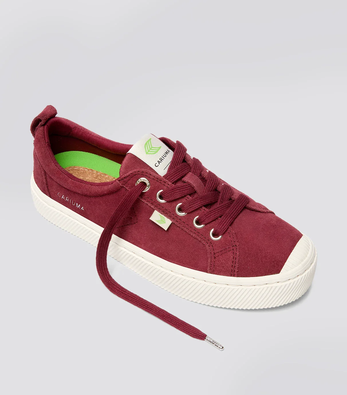 OCA Low Cabernet Suede Sneaker - Image 2