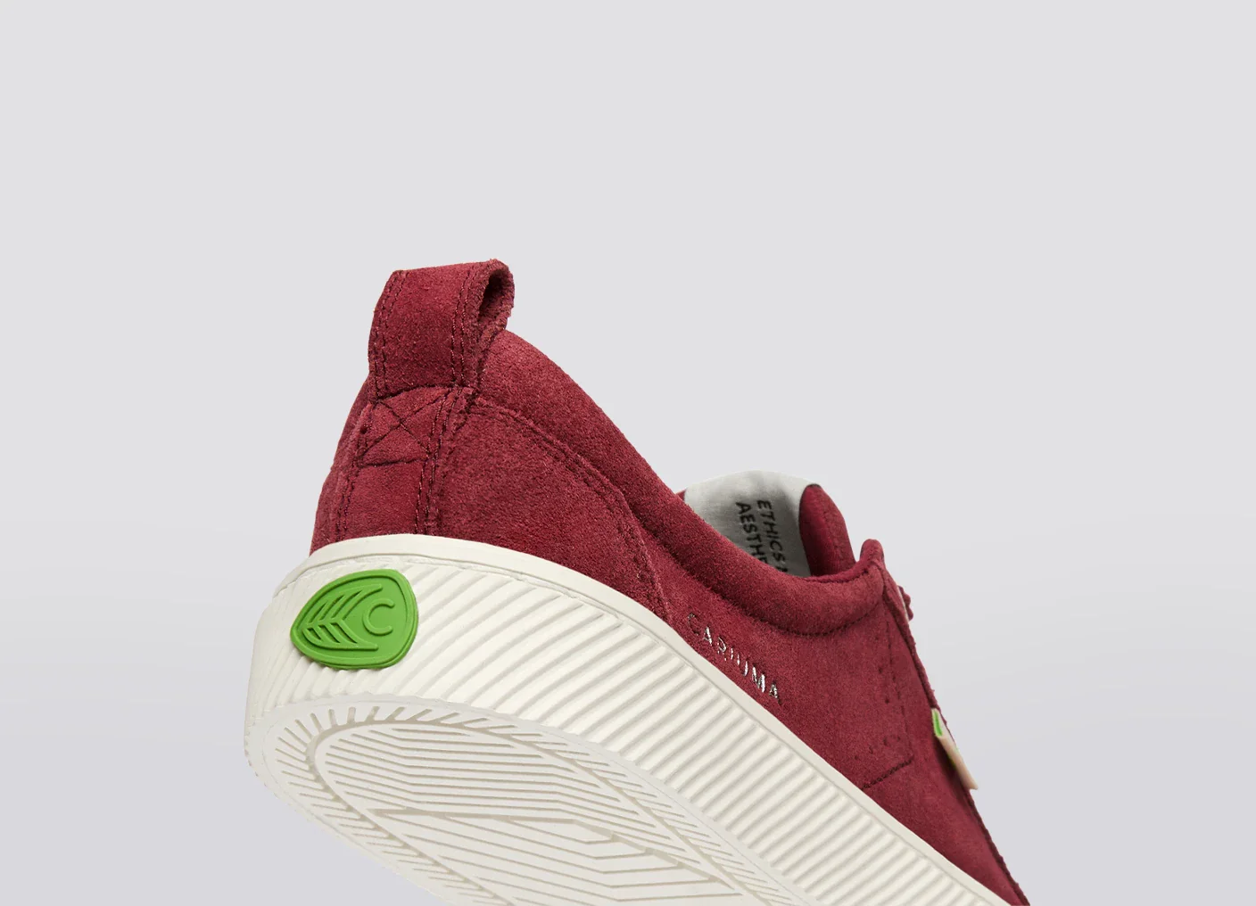 OCA Low Cabernet Suede Sneaker - Image 6
