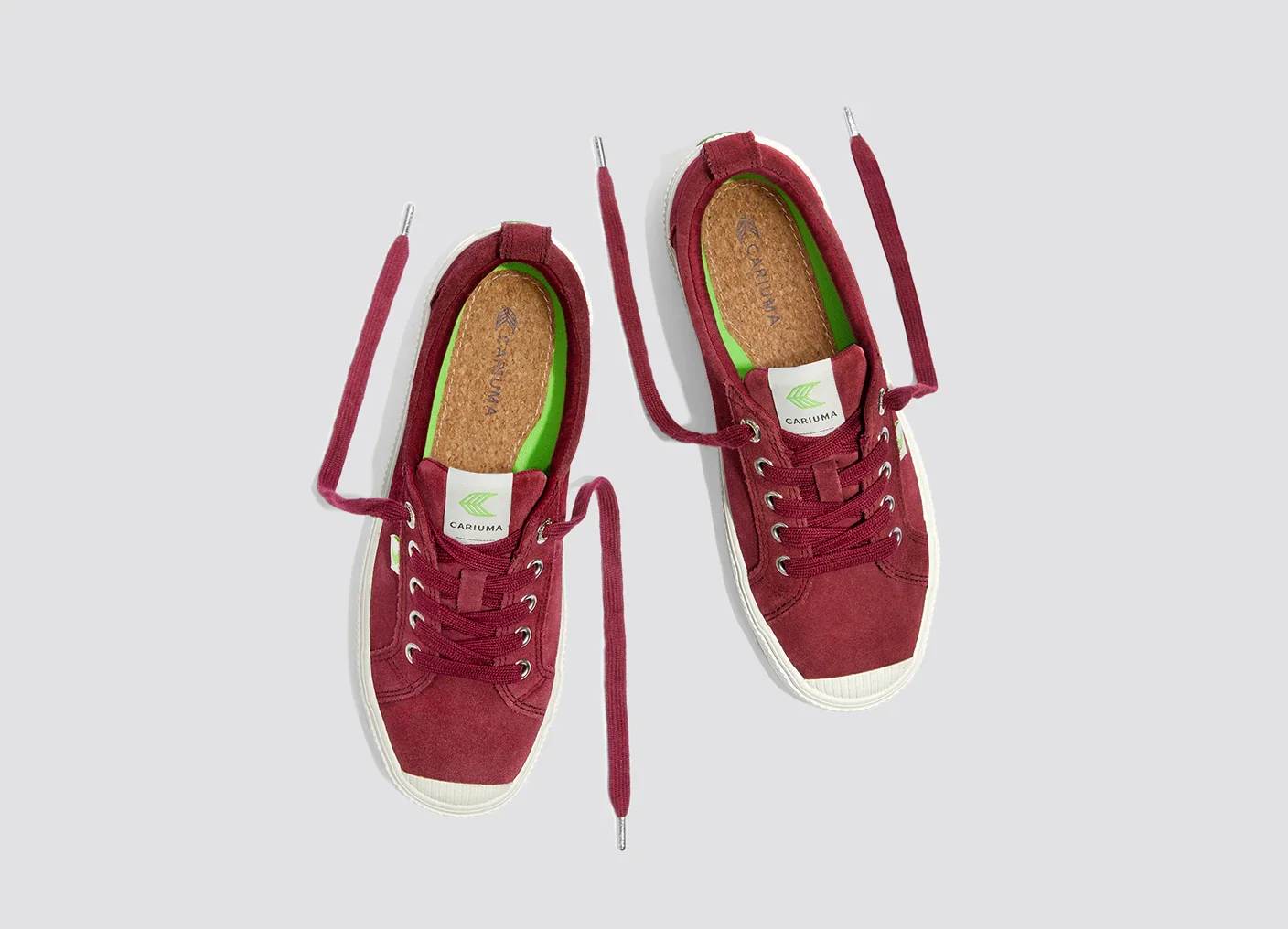 OCA Low Cabernet Suede Sneaker - Image 7