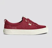 OCA Low Cabernet Suede Sneaker - Image 9