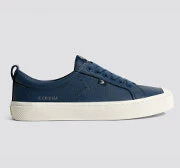 OCA Low Dark Denim Premium Leather Sneaker - Image 10