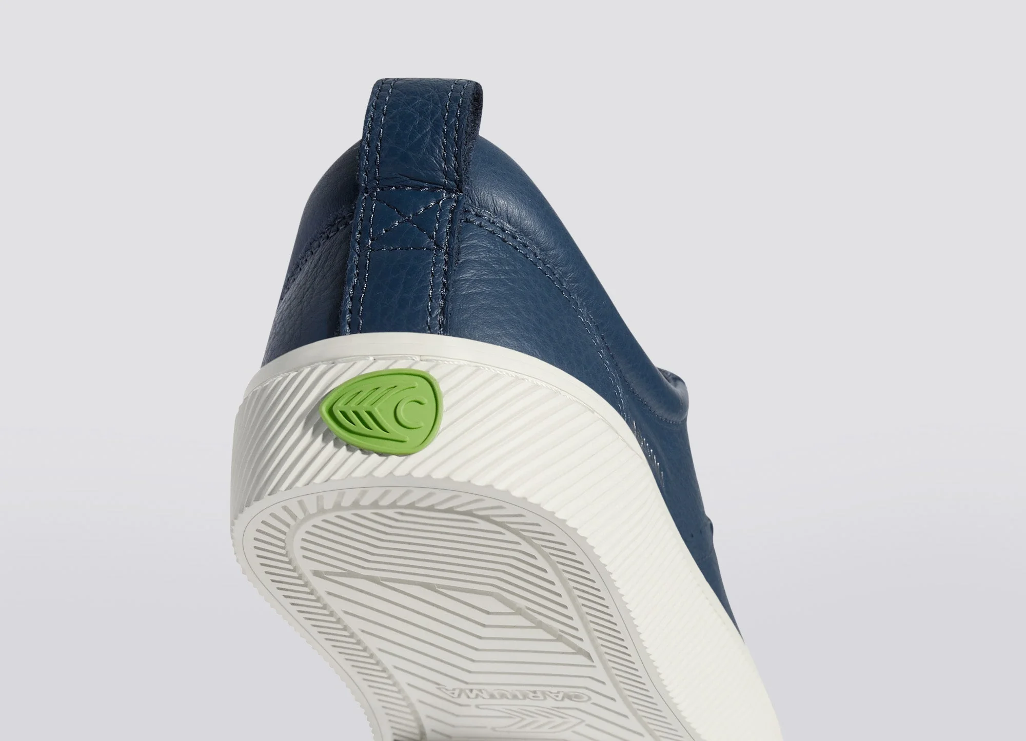 OCA Low Dark Denim Premium Leather Sneaker - Image 7