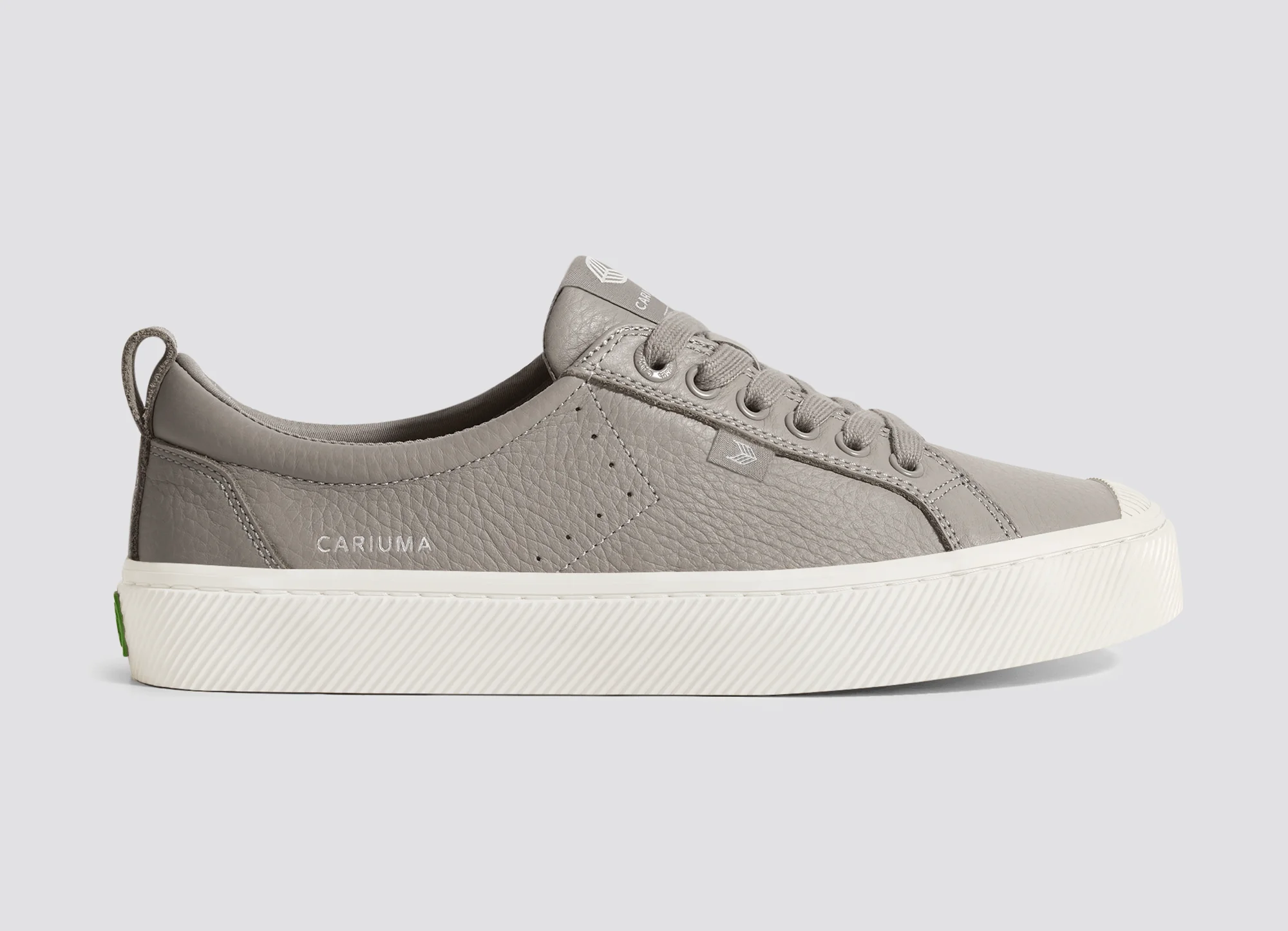 OCA Low Grey Premium Leather Sneaker - Image 3
