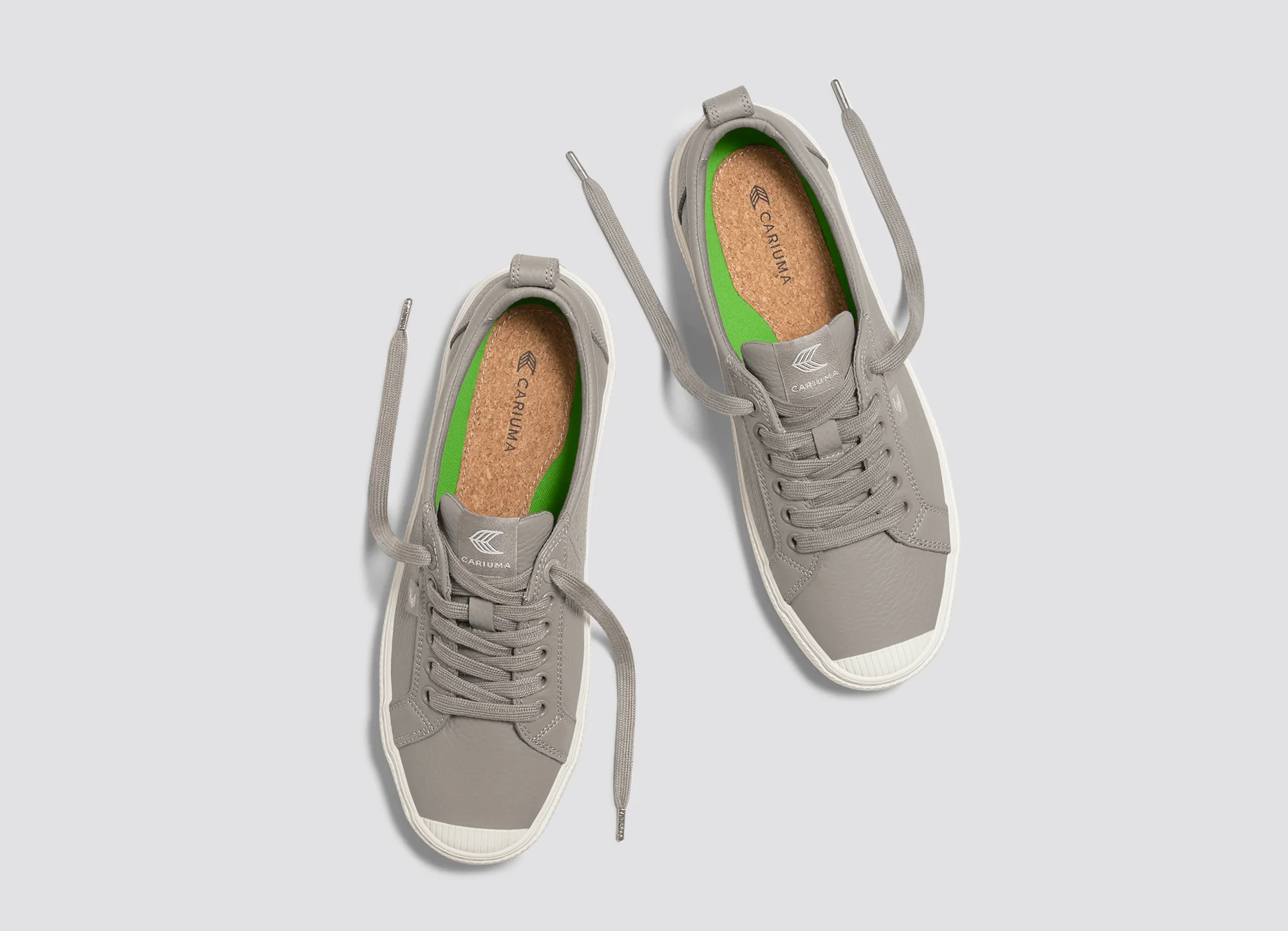 OCA Low Grey Premium Leather Sneaker - Image 8