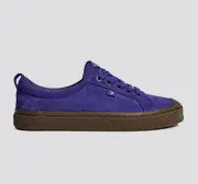 OCA Low Gum Purple Suede Sneaker - Image 9