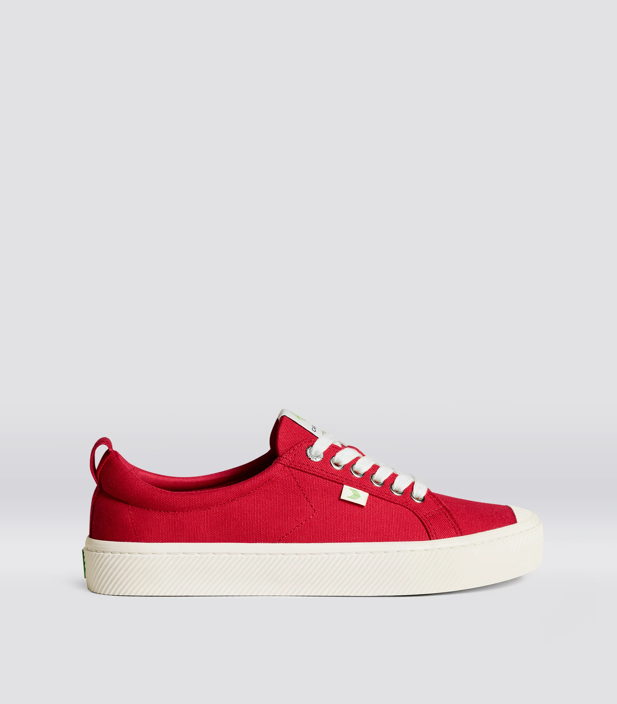 OCA Low Red Canvas Sneaker - Image 12