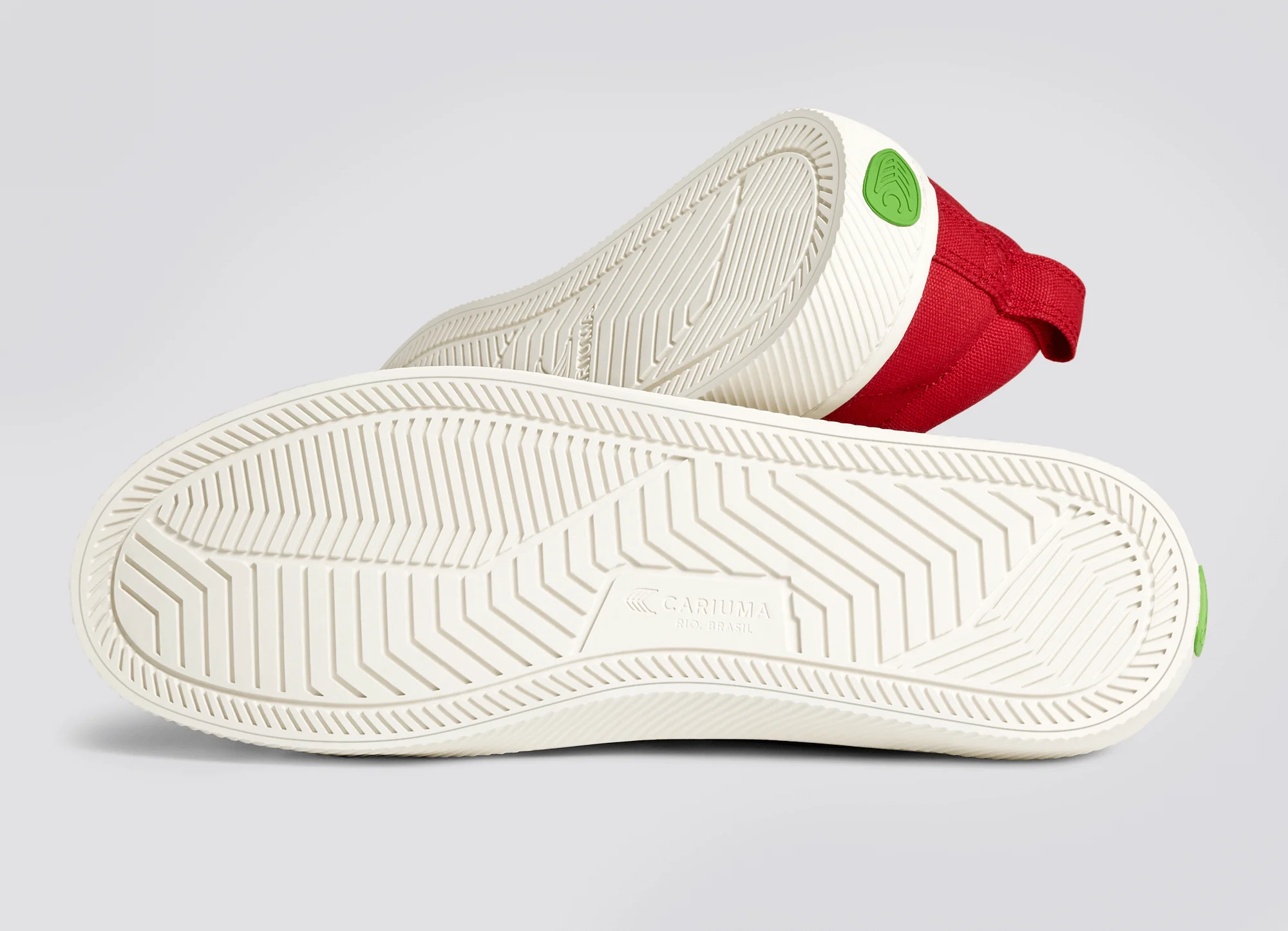 OCA Low Red Canvas Sneaker - Image 6