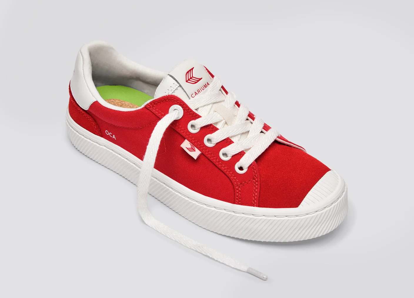 OCA Nylon and Suede Scarlet Red - Image 4