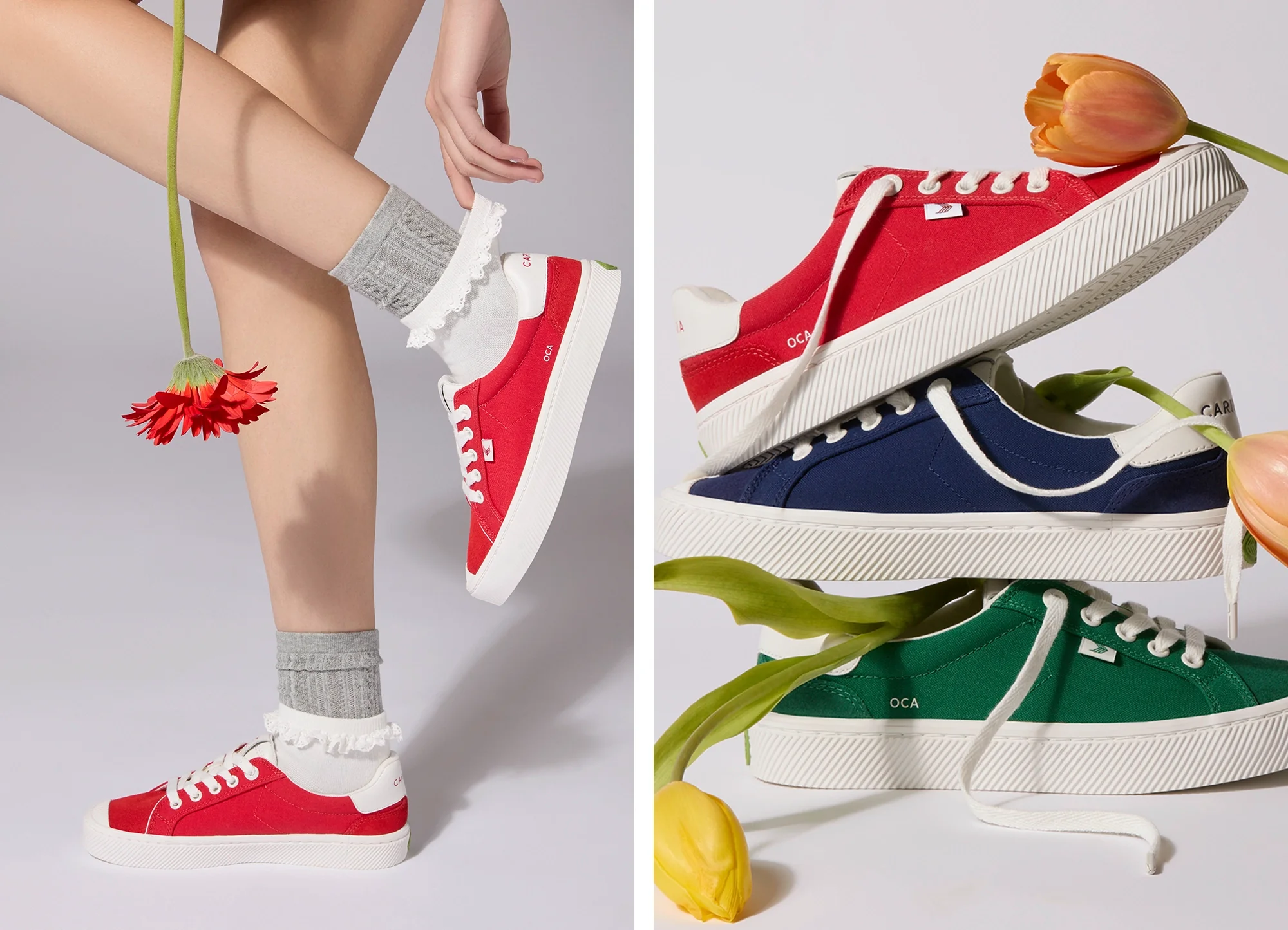 OCA Nylon and Suede Scarlet Red - Image 9