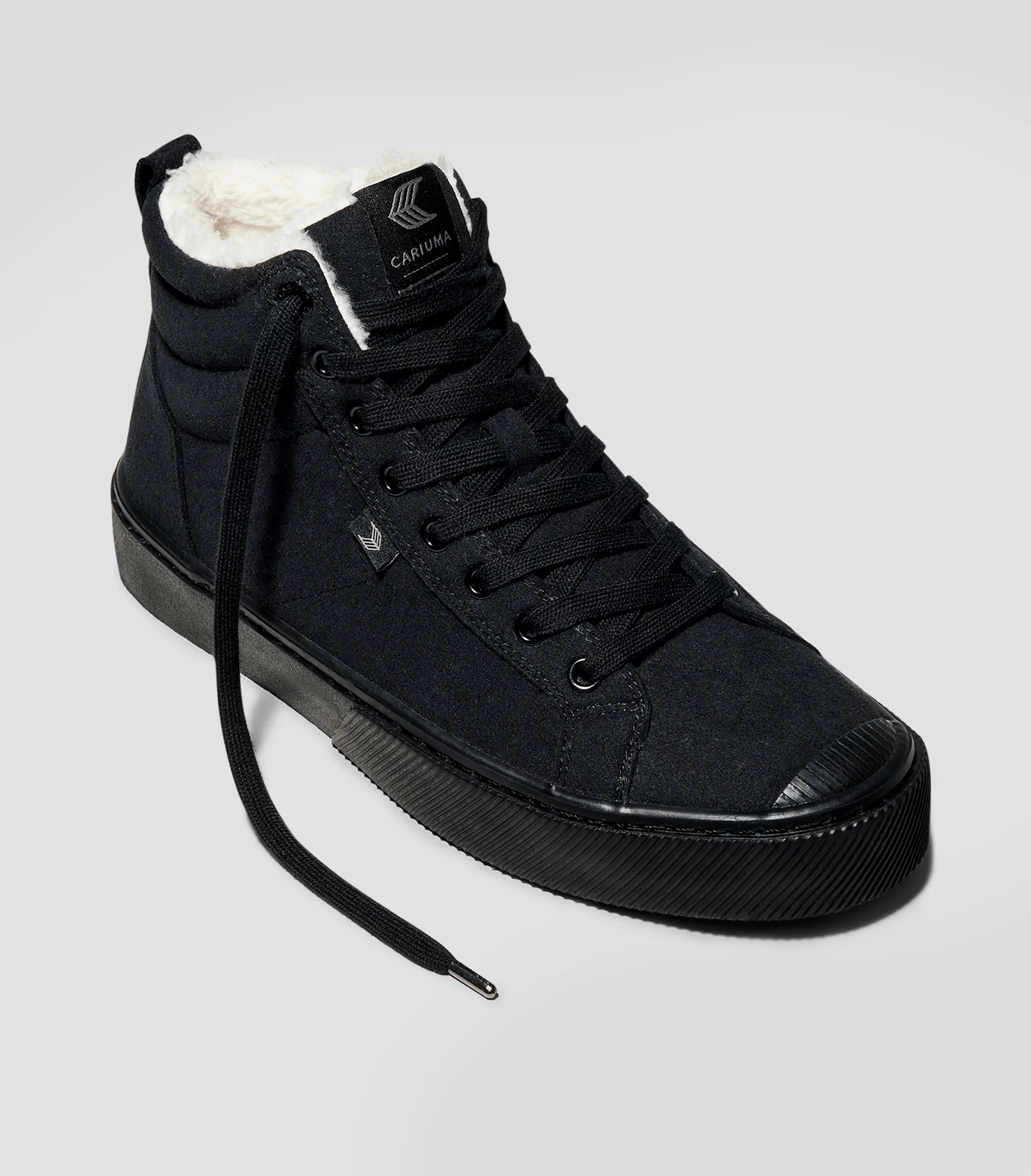 OCA Therma High All Black Suede Boot - Image 10