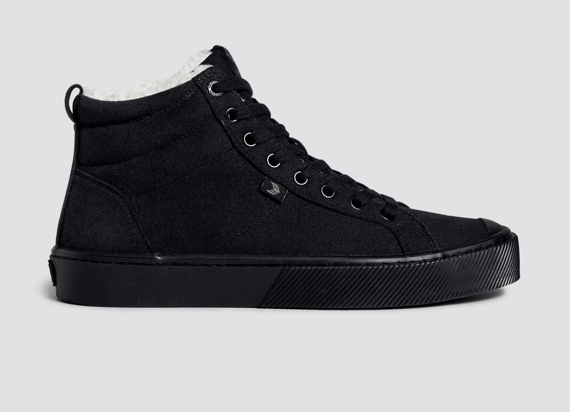 OCA Therma High All Black Suede Boot - Image 3