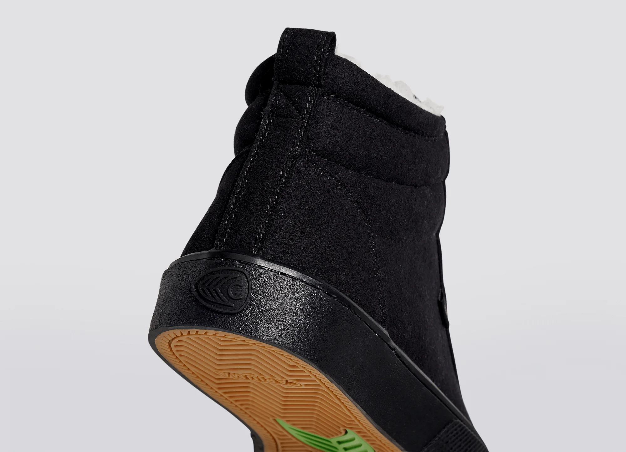 OCA Therma High All Black Suede Boot - Image 6