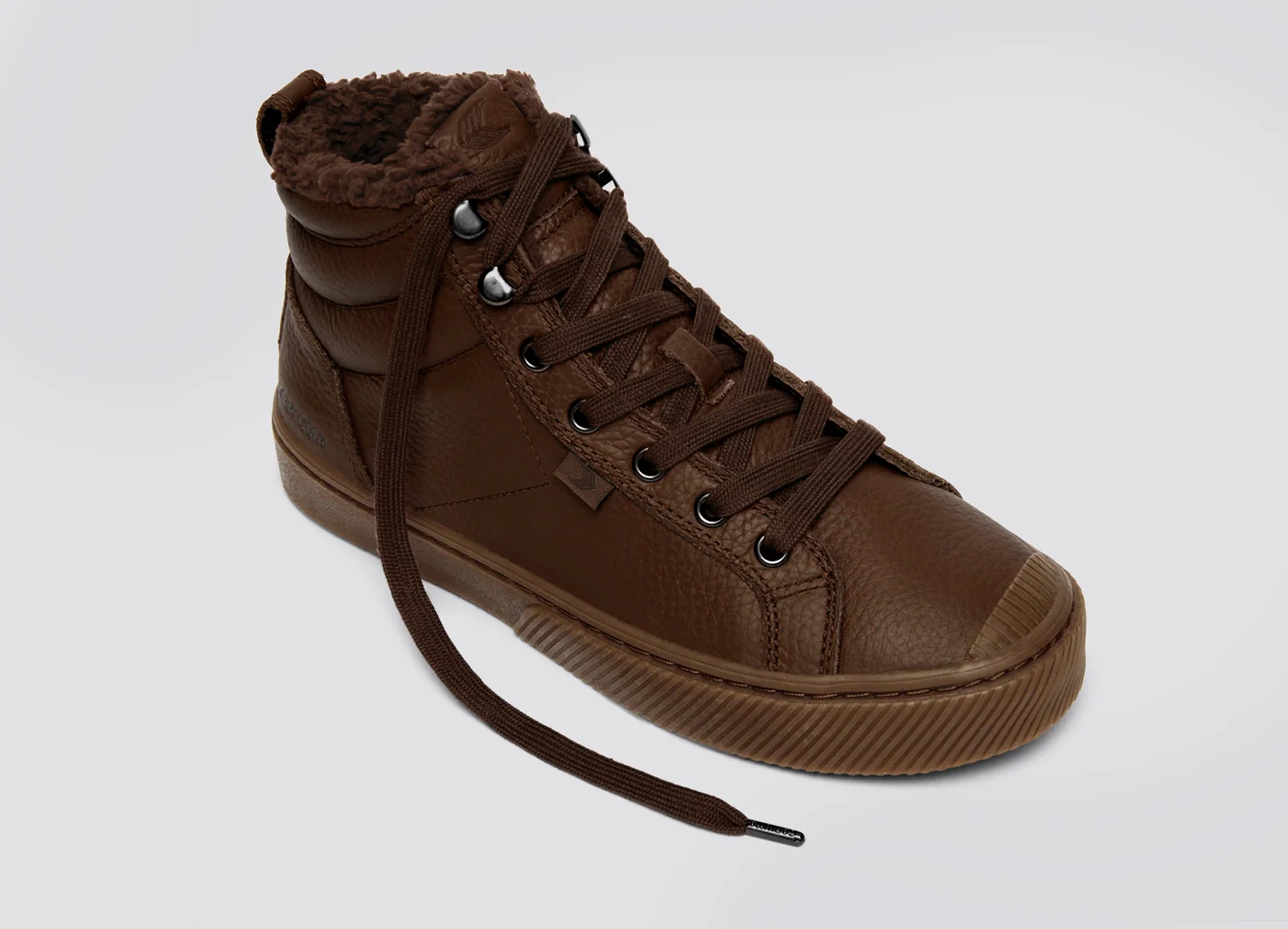 OCA Therma High Hooks Brown Premium Leather Boot - Image 4