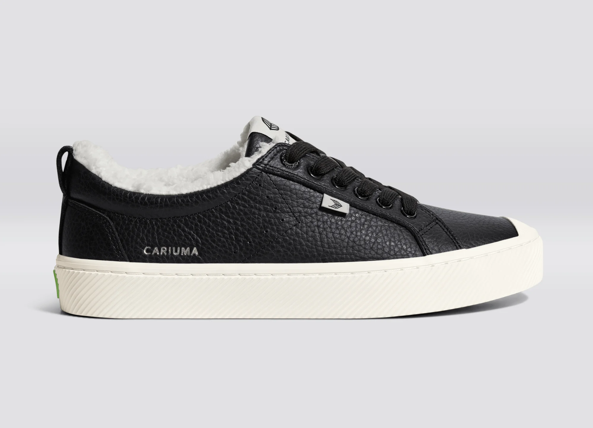 OCA Therma Low Black Premium Leather Sneaker - Image 3