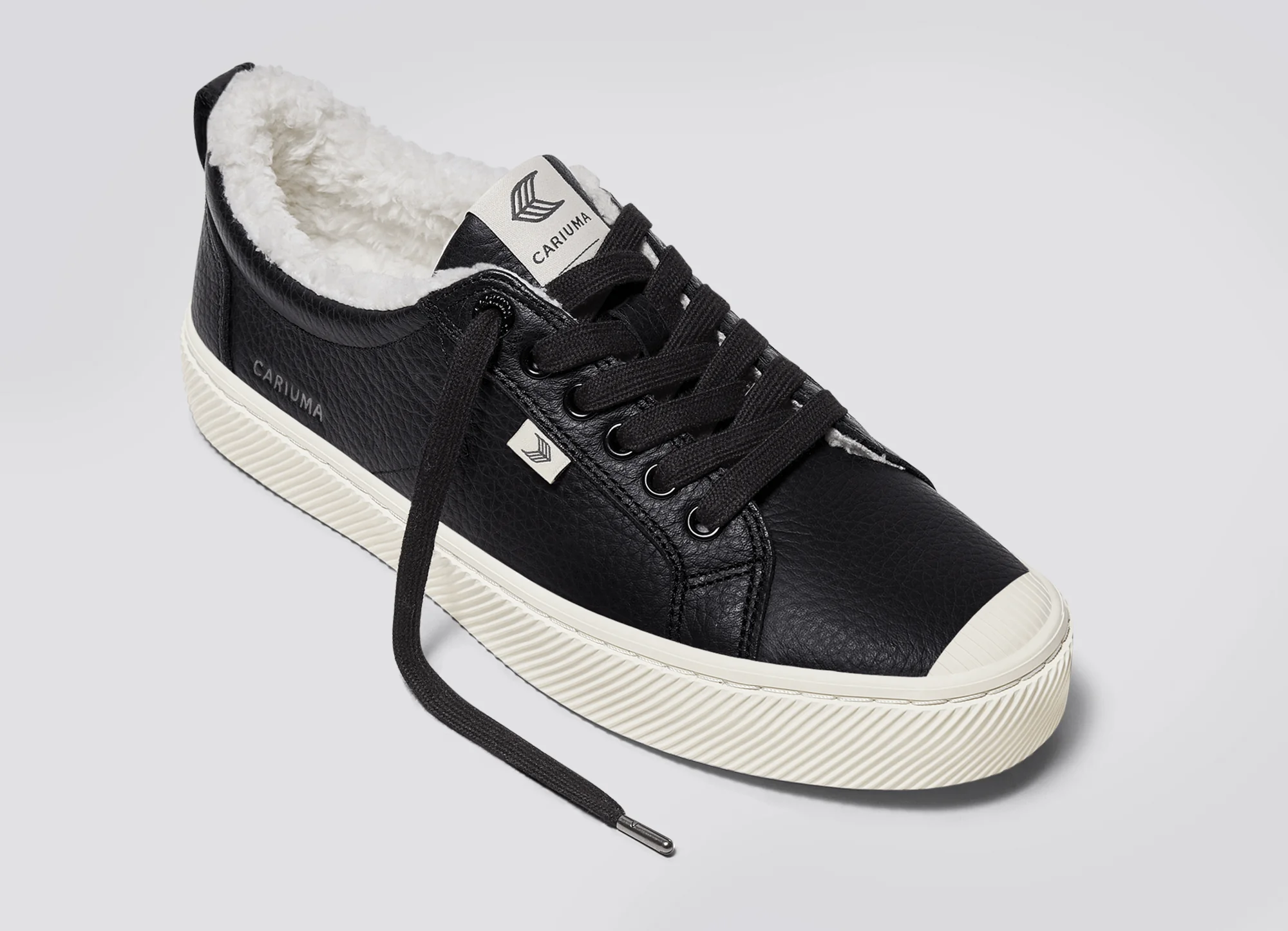 OCA Therma Low Black Premium Leather Sneaker - Image 4