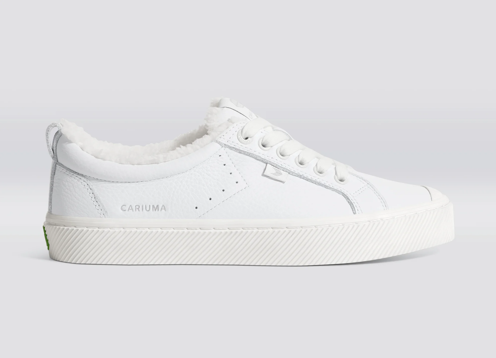 OCA Therma Low White Premium Leather Sneaker - Image 3