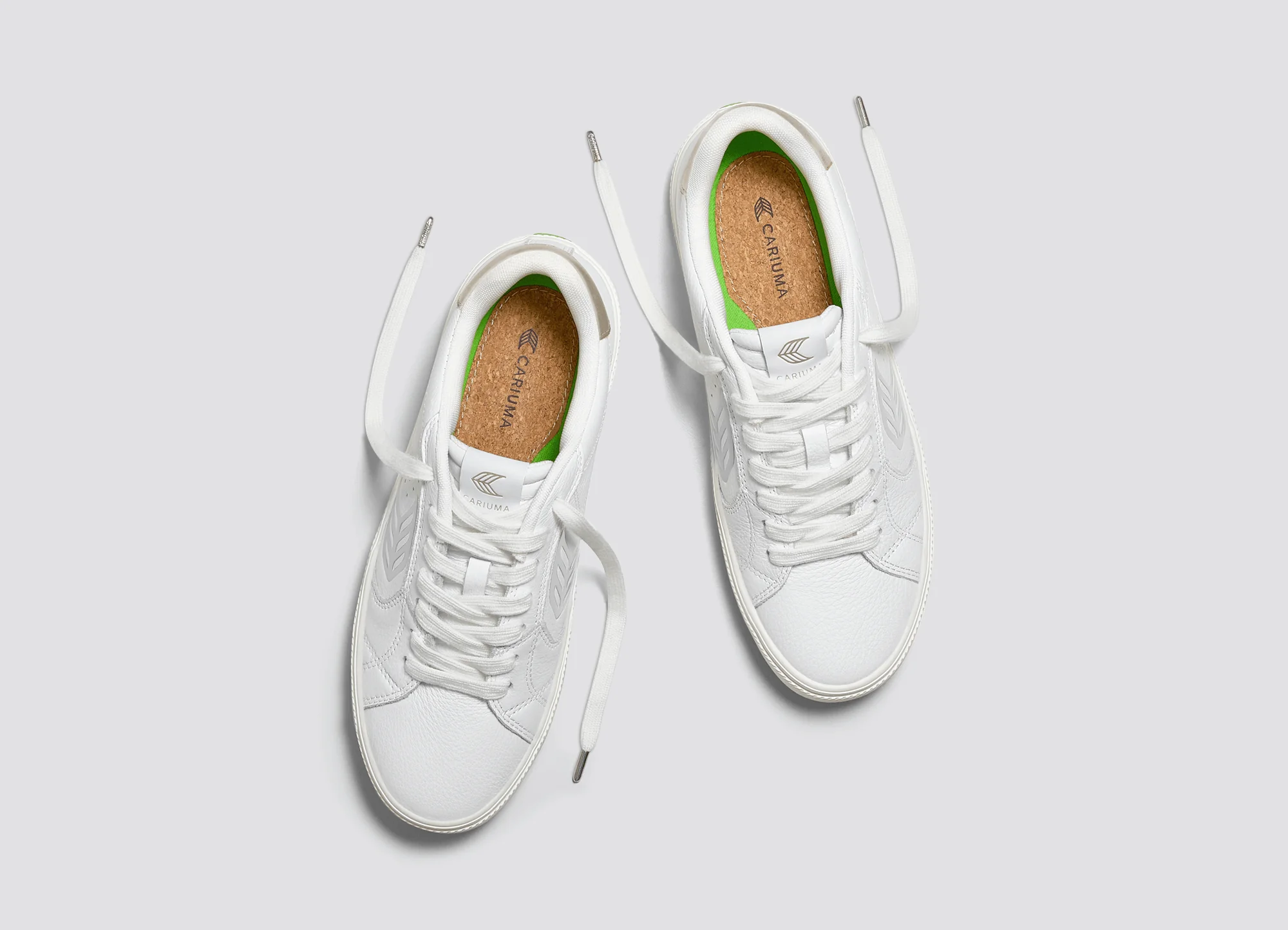 SALVAS White Premium Leather Ice Logo Metallic Gold Sneaker - Image 6