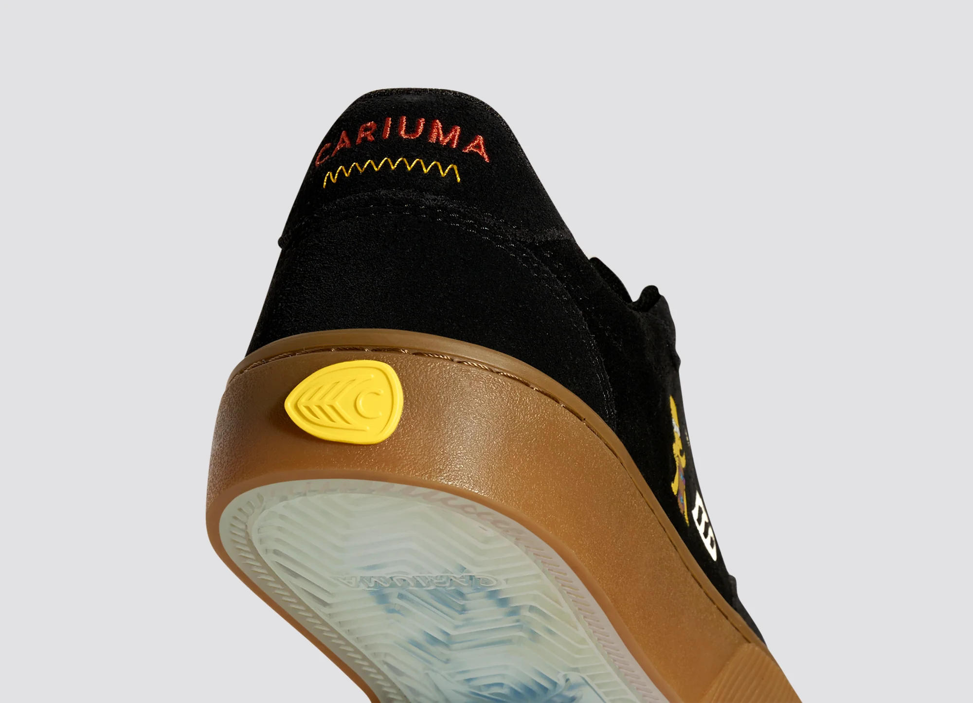 Simpsons NAIOCA Black Suede Bart Skateboard - Image 6