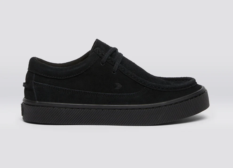 TECO All Black Suede Sneaker - Image 3