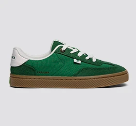 TOCA Gum Green Nylon and Suede Sneaker - Image 9