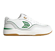 UBA Gum White Leather Green Logo Sneaker - Image 10