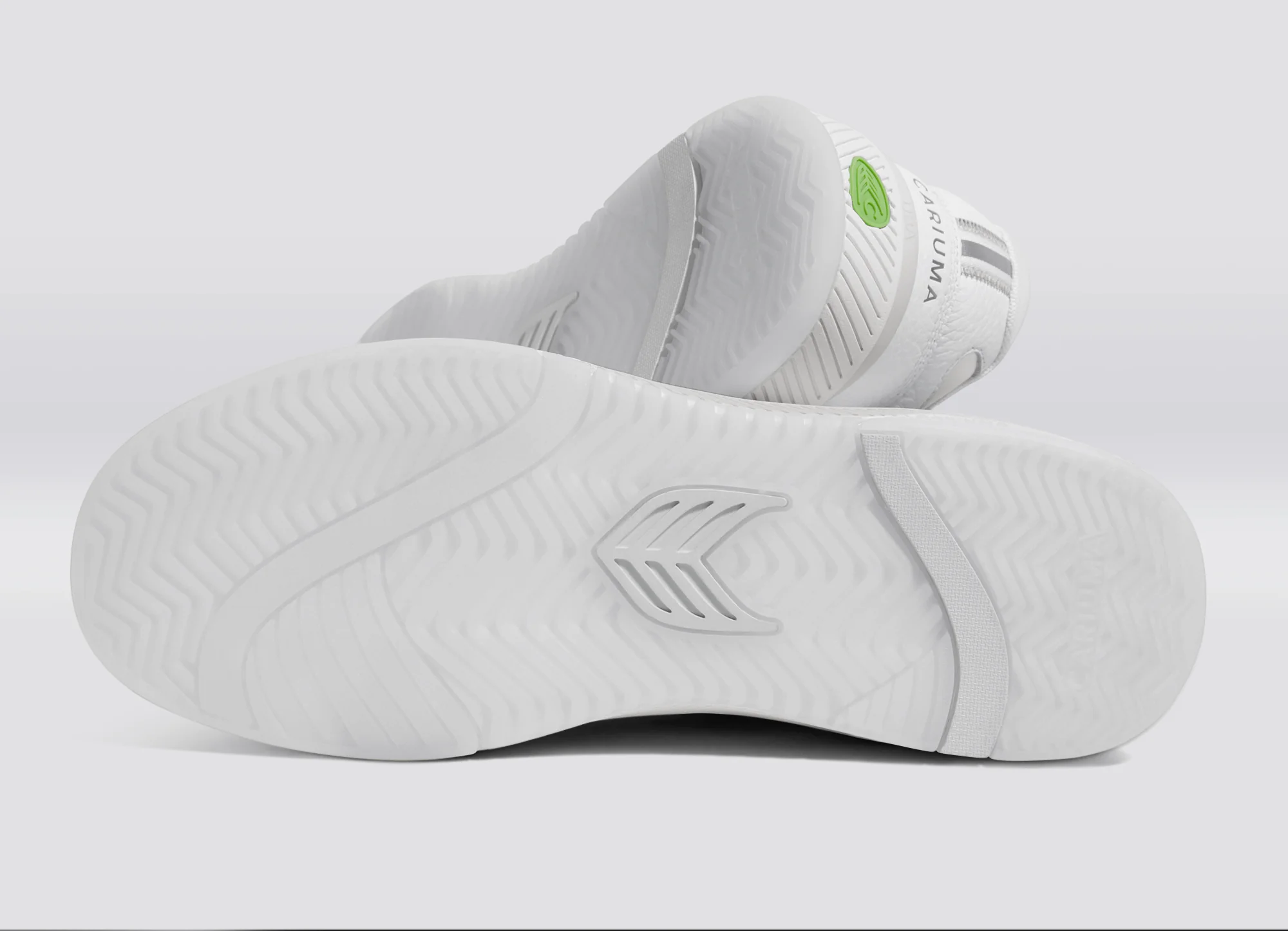 UBA White Premium Leather Ice Logo Sneaker - Image 6